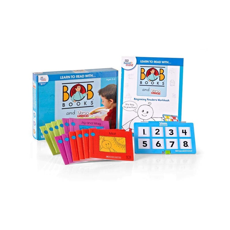 hand2mind Bob Books & Versatiles Beginning Readers Set, First Reader Books, Learn to Read, Phonemic Awareness & Phonics Workbook, Toddler Learning Activities, Kindergarten Homeschool Supplies - Image 1
